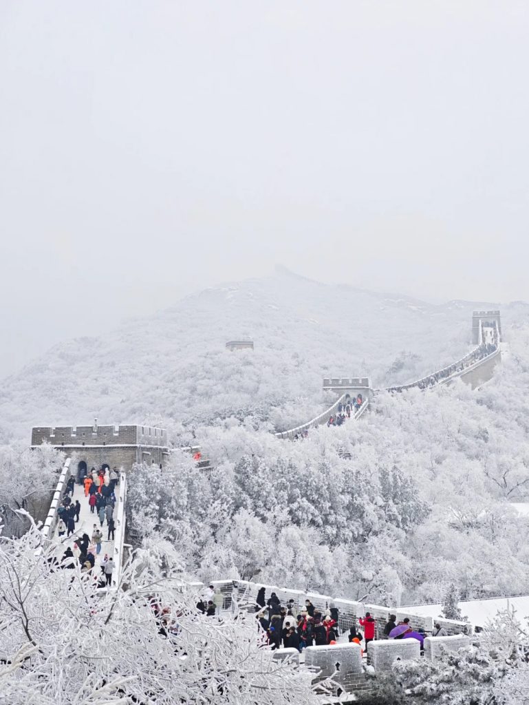 雪中八达岭-1